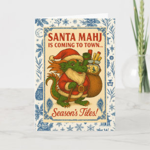 Santa Mahj! Holiday Card