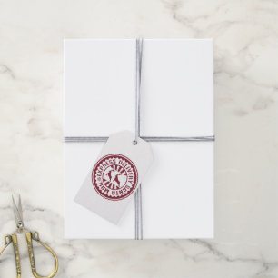 Santa Mail Express Delivery Christmas Gift Tags