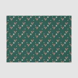 Santa Mallard Duck Christmas Tissue Paper