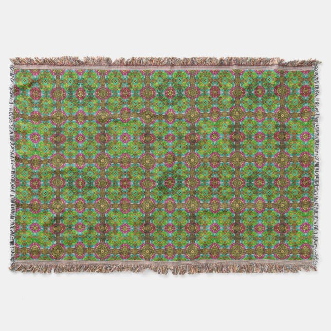 Santa Margarida Garden Throw Blanket (Front)