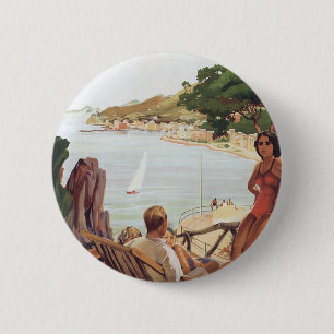 Santa Margherita Ligure 6 Cm Round Badge