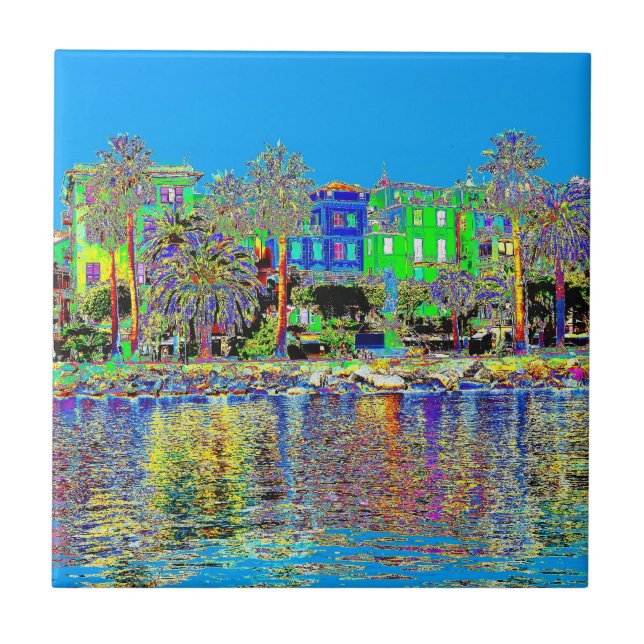 Santa Margherita Ligure - Italy Tile (Front)