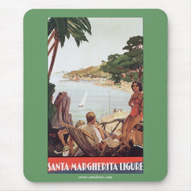 Santa Margherita Ligure Mouse Mat (Front)