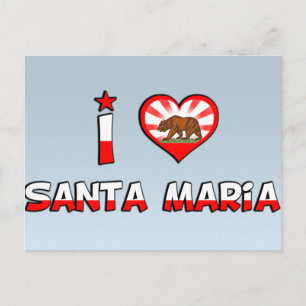 Santa Maria, CA Postcard