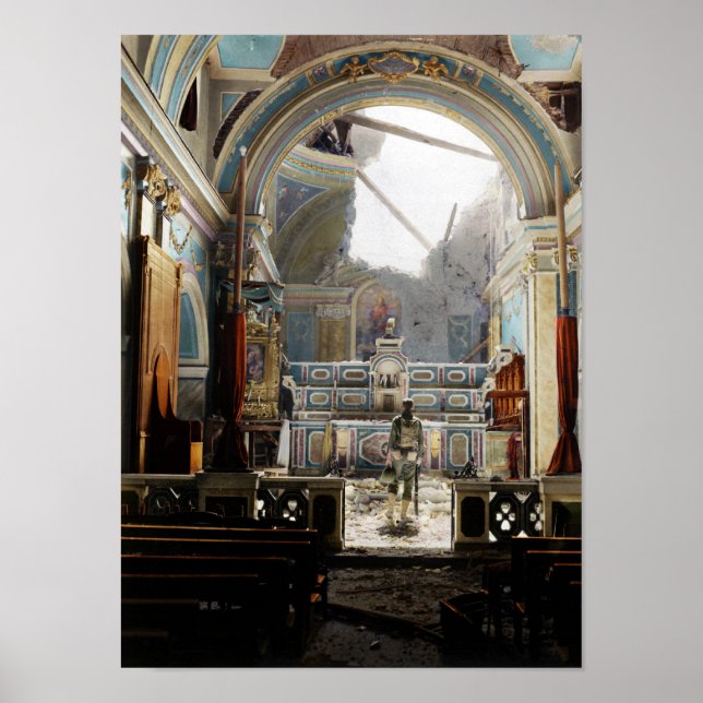 Santa Maria degli Angeli, Acerno, Italy 1943 Poster (Front)