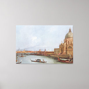 Santa Maria della Salute in Venedig  Canvas Print