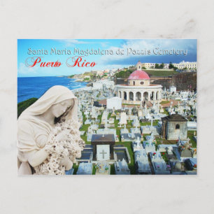 Santa Maria Magdalena de Pazzis Cemetery Postcard