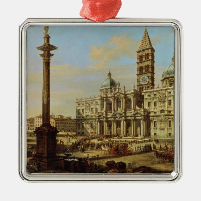 Santa Maria Maggiore, Rome, 1739 Metal Tree Decoration (Front)