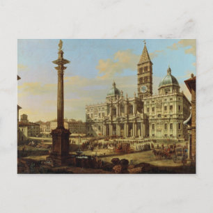Santa Maria Maggiore, Rome, 1739 Postcard