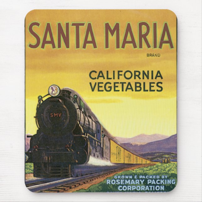 Santa Maria Mouse Mat (Front)