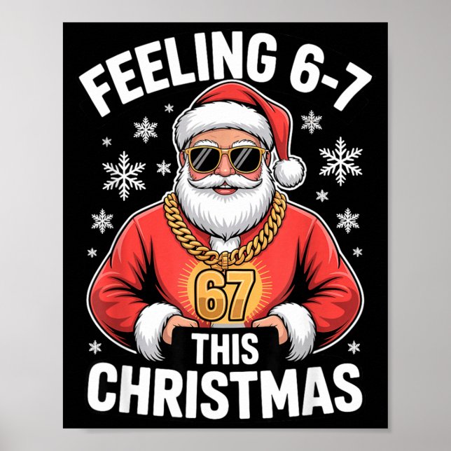 Santa Meme For Kids Feeling 67 At Holiday Family E Poster (Front)
