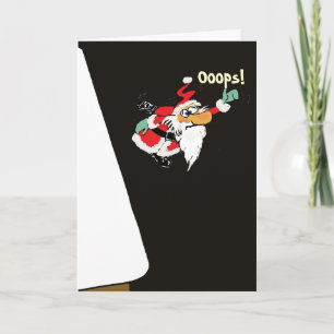 Santa Meniere's Disease Christmas Card