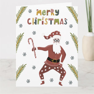 Santa Merry Christmas Card