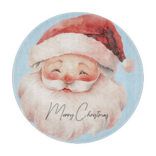 Santa Merry Christmas  Cutting Board