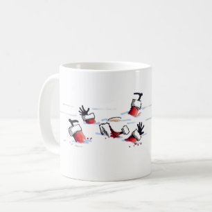 Santa Mob Hit coffee mug