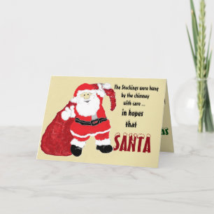 Santa Money Card