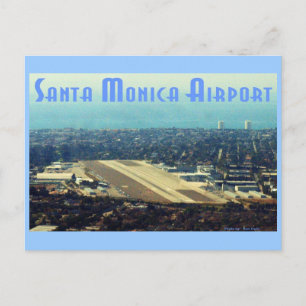 Santa Monica Airport Postcard