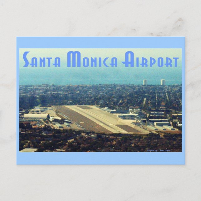 Santa Monica Airport Postcard (Front)