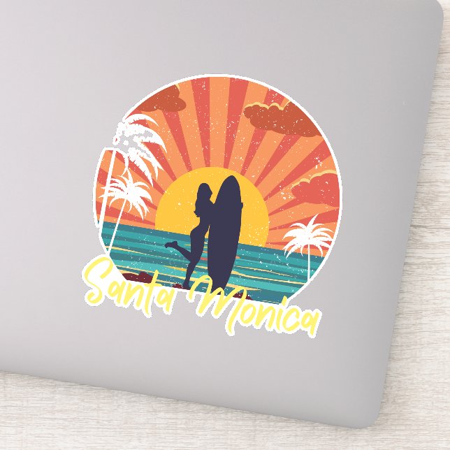 Santa Monica Beach (Detail)