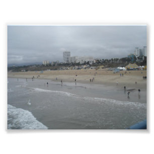 Santa Monica Beach Photo Print