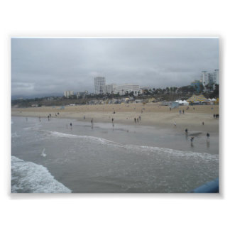 Santa Monica Beach Photo Print
