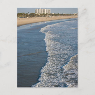 Santa Monica beach Postcard
