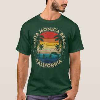 Santa Monica Beach Souvenir  California Reminder  T-Shirt