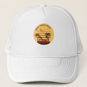 Santa Monica Beach Trucker Hat