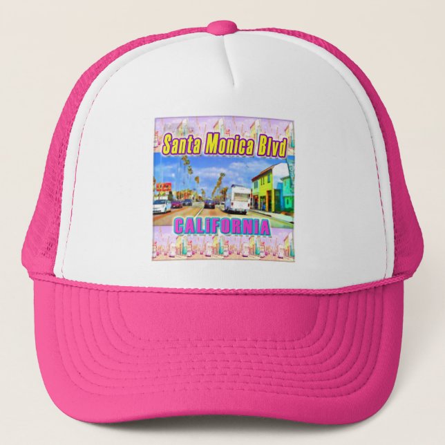 "Santa Monica Blvd 1" Hat (Front)