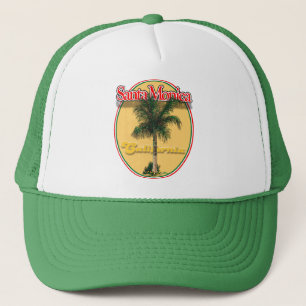 Santa Monica CA palm cap