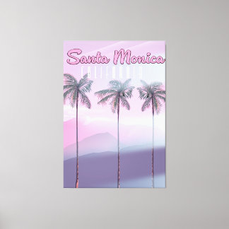 Santa Monica California Canvas Print
