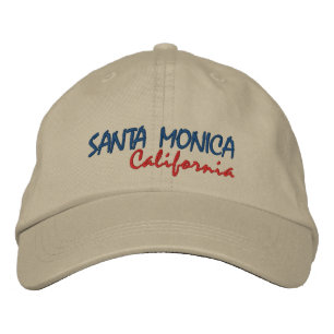 SANTA MONICA, California Embroidered Hat