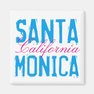 Santa Monica California Magnet