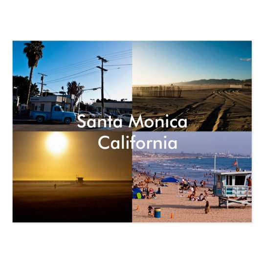 Santa Monica - California Postcard