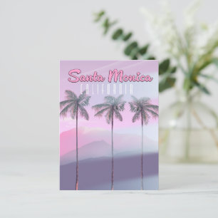 Santa Monica California Postcard