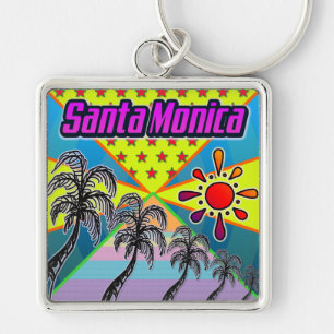 Santa Monica Freedom Keychain
