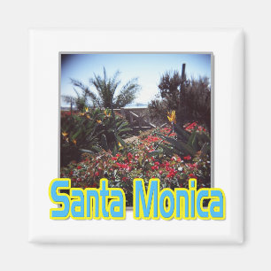 "Santa Monica Garden" Magnet