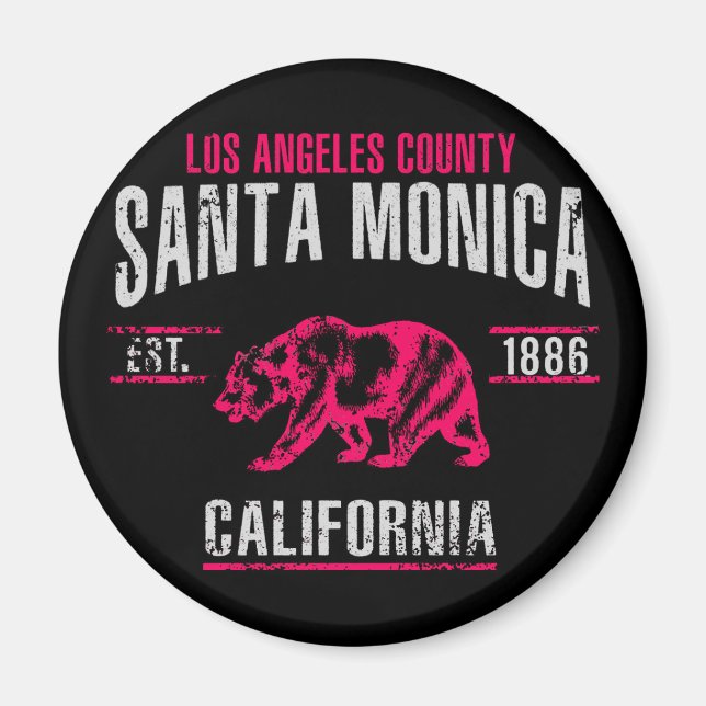 Santa Monica Magnet (Front)
