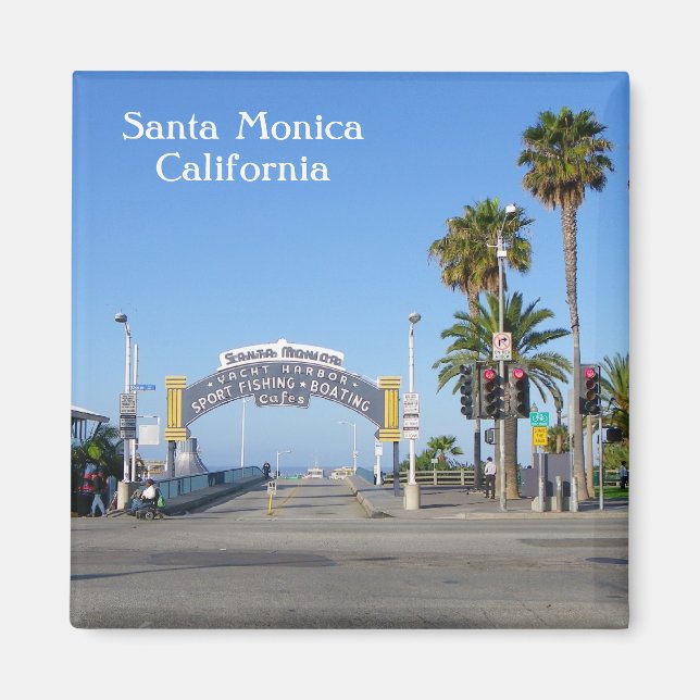 Santa Monica Magnet! Magnet (Front)