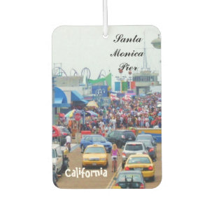 SANTA MONICA PIER, CALIFORNIA case Car Air Freshener