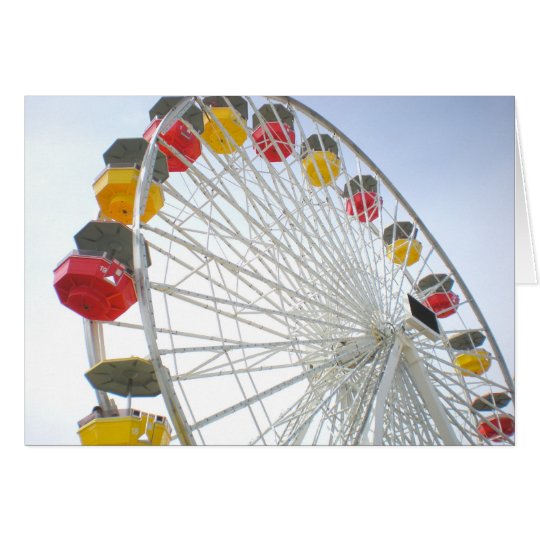 Santa Monica Pier Card