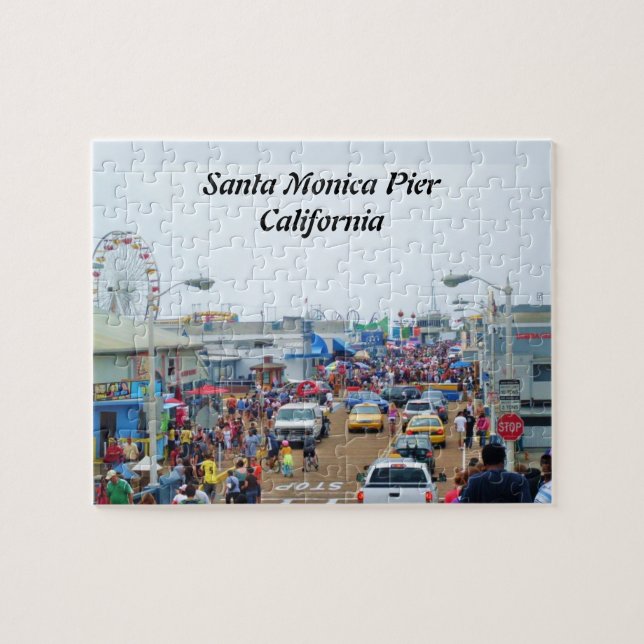 SANTA MONICA PIER   JIGSAW PUZZLE (Horizontal)
