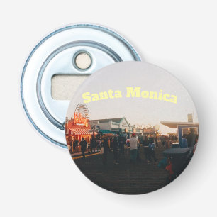 Santa Monica Pier, Los Angeles, California Bottle Opener