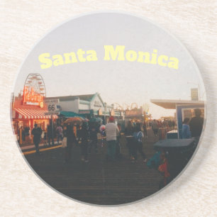 Santa Monica Pier, Los Angeles, California Coaster