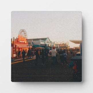 Santa Monica Pier, Los Angeles, California Plaque
