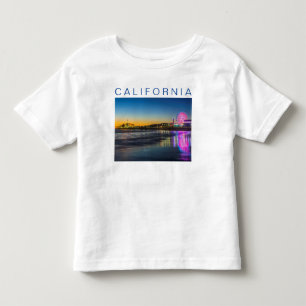 Santa Monica Pier Los Angeles, California Toddler T-Shirt