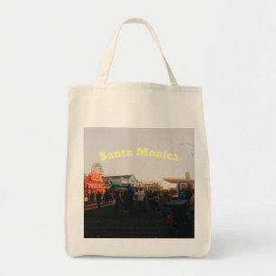 Santa Monica Pier, Los Angeles, California Tote Bag