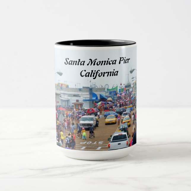 SANTA MONICA PIER Mug (Center)