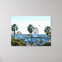 Santa Monica Pier on a Sunny Afternoon