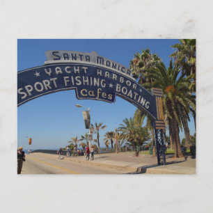 santa-monica-pier postcard